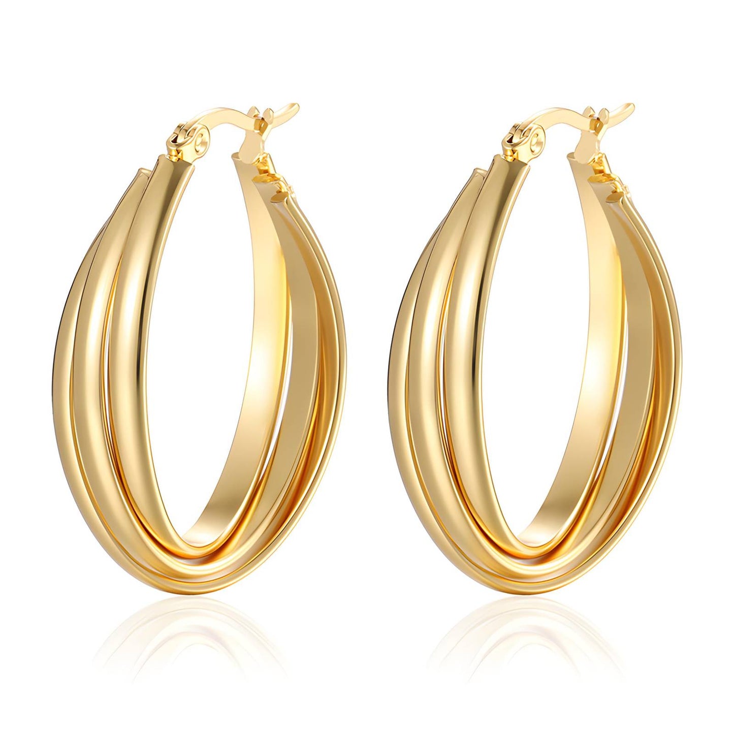 SUMMER hoop earrings