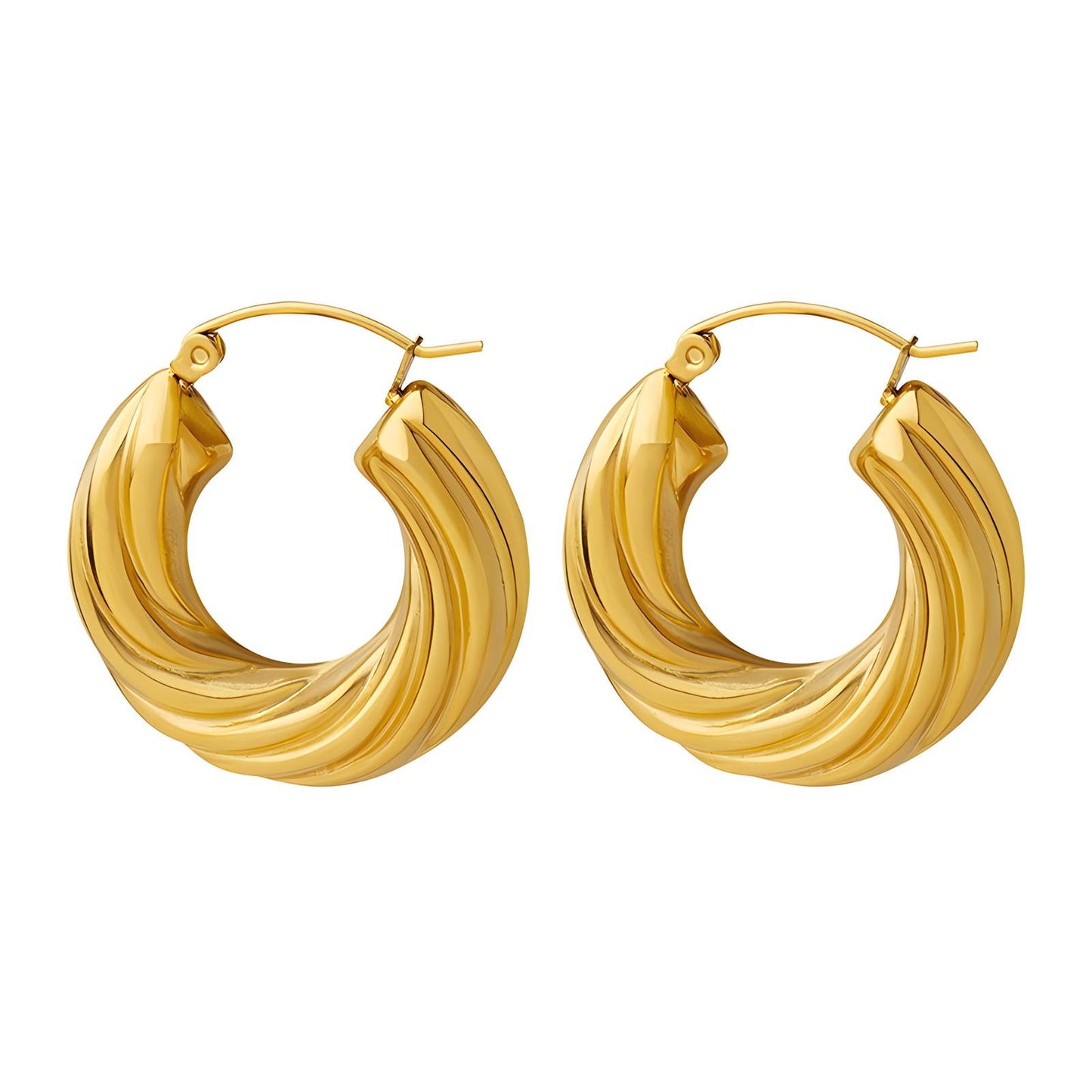 REVA hoop earrings