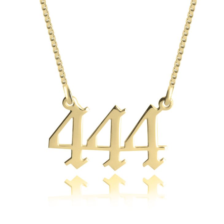 angel number necklace