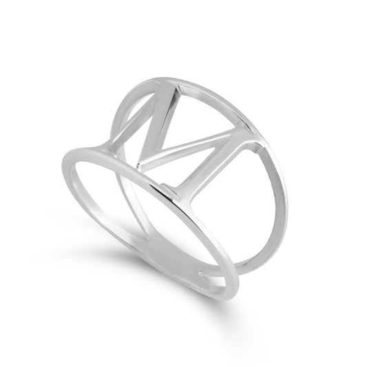 ZOOEY custom initial ring