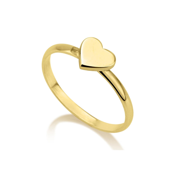 heart initial ring I