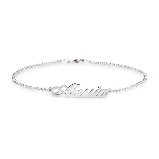 the BOSTON personalised name bracelet